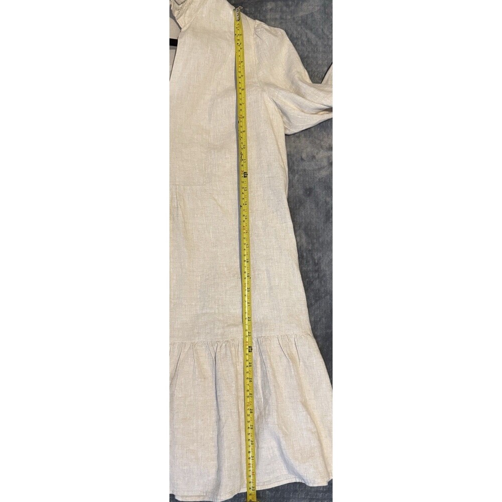 Tuckernuck Cream Ruffle Mini Dress - Picture 9 of 11